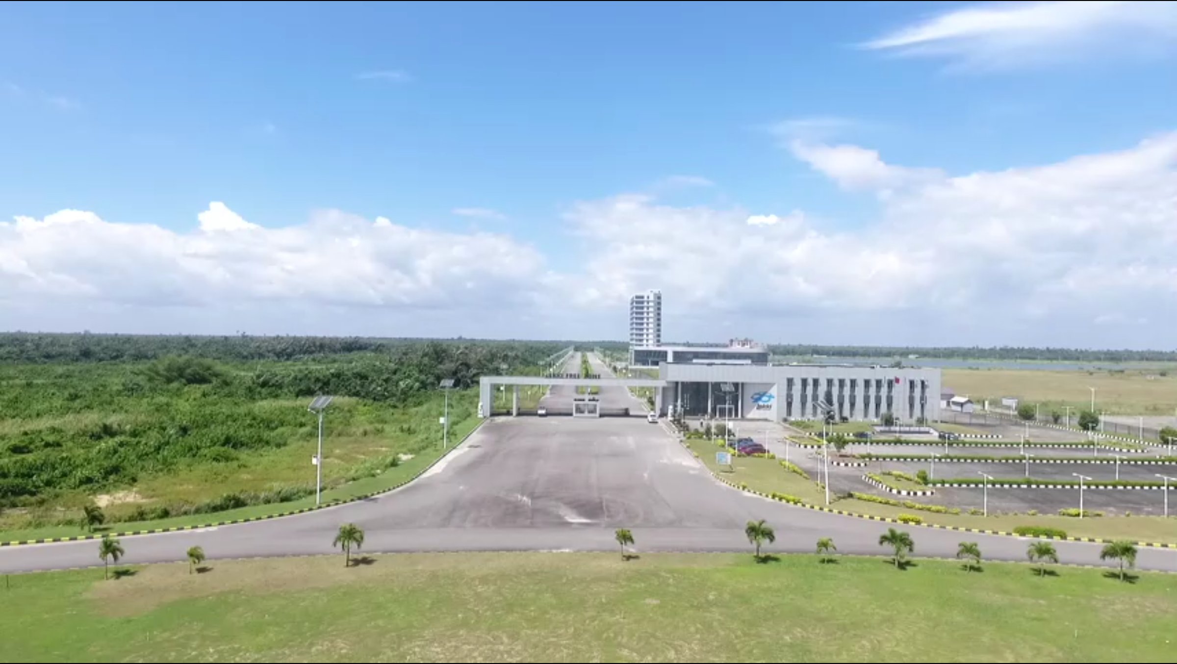 Lekki Free Trade Zone aerial view