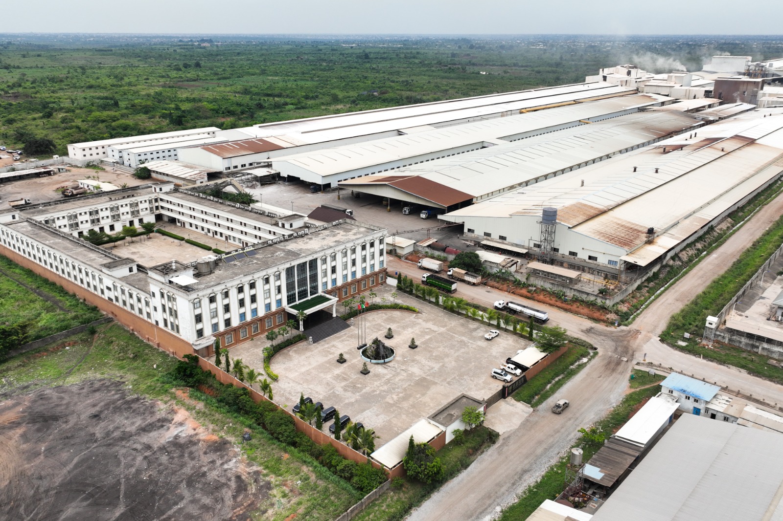 Ogun Guangdong Free Trade Zone aerial view